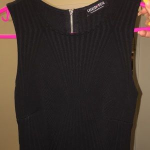 Fashion Nova Classy black short dress